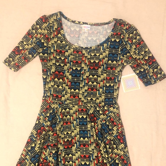 New LuLaRoe Nicole Dress - Picture 2 of 5